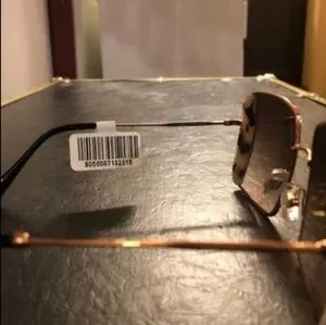 BRAND NEW Miu Miu Sunglasses MU 56VS 07D 086 Gold/ brown Gradulient for women miu miu by Prada | Accessories | Brand New Miu Miu  main image 3